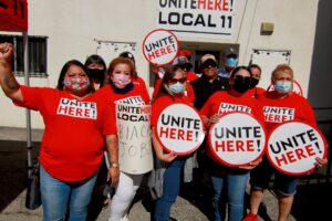 UNITE-HERE Submits 25K Signatures For Initiative Imposing $25 Wage On Anaheim Hotels and Event Centers