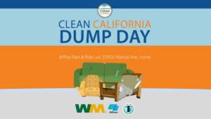 Free “Dump Day” For Bulky Items In Irvine On  Saturday, March 23