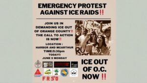 Radical Left Groups Gathering In Santa Ana To Oppose Deportation of Criminal Illegal Immigrants