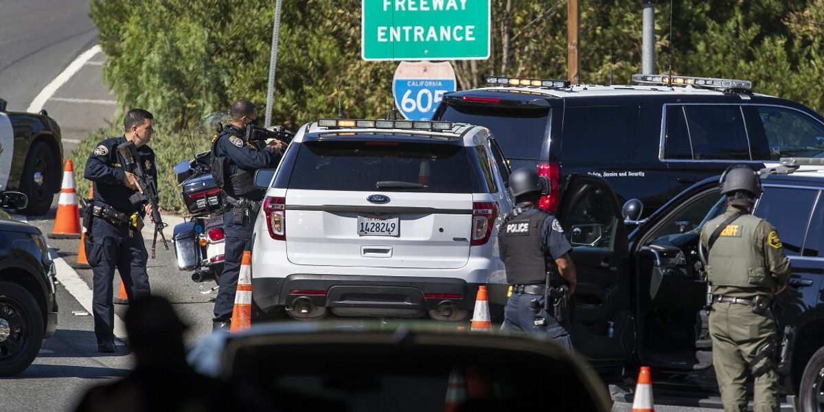 605 freeway homeless police shooting