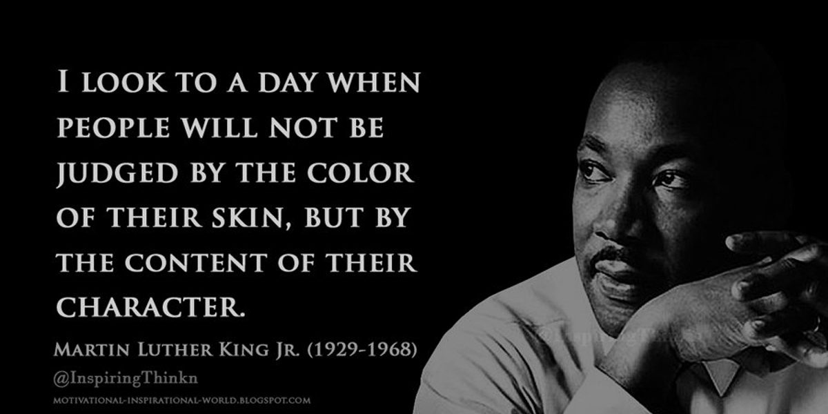 mlk content of character
